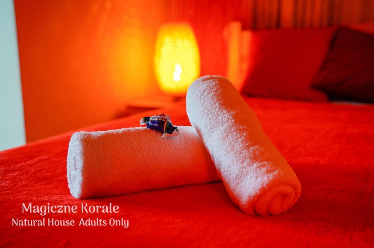 קושצ'ליסקו Magiczne Korale - Kameralne Miejsce Na Odpoczynek Dla Doroslych - Adult Only מראה חיצוני תמונה